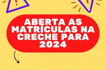 MATRÍCULAS PARA 2024